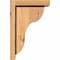 Ekena Millwork Carmel Smooth Corbel w/Backplate, Western Red Cedar, 5 1/2"W x 8"D x 12"H COR06X08X12CAR01SWR - alternate 2